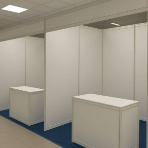 Sewa Partisi R8 3x4M Standart Modular Professional