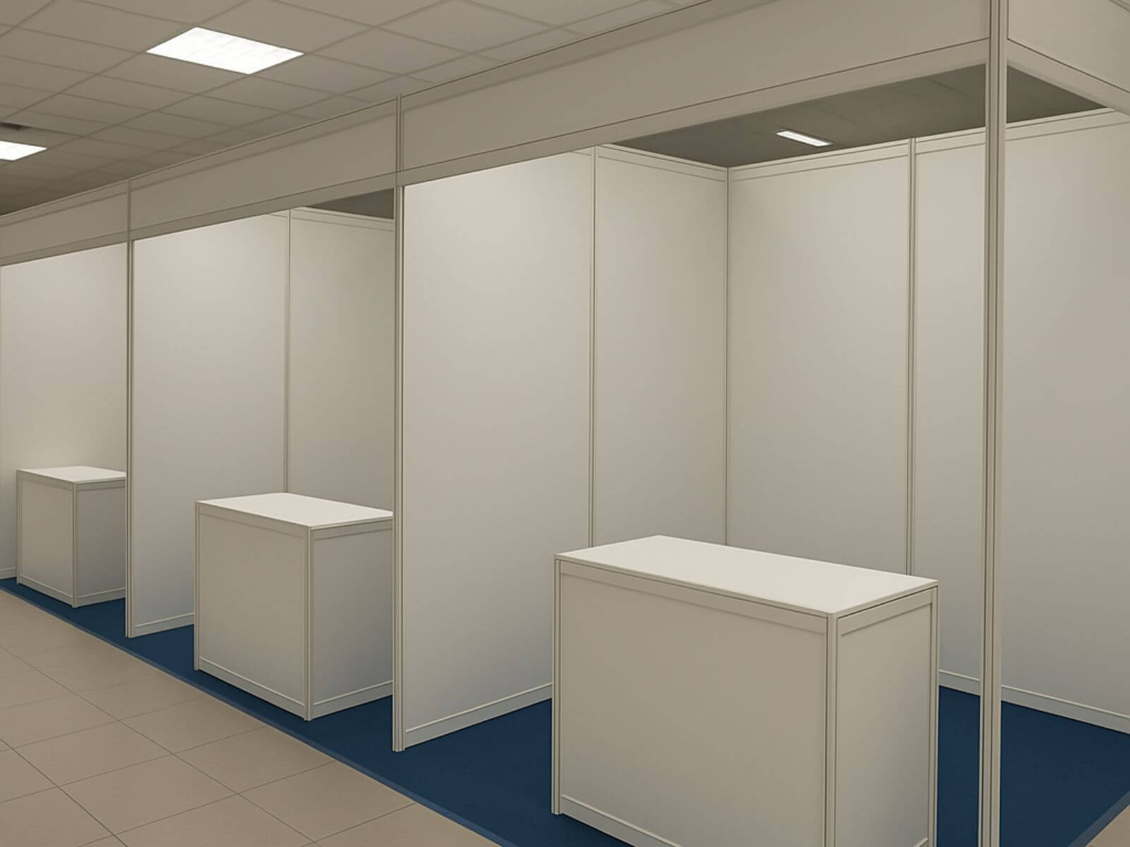 Sewa Partisi R8 3x4M Standart Modular Professional